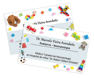 Business card medical service